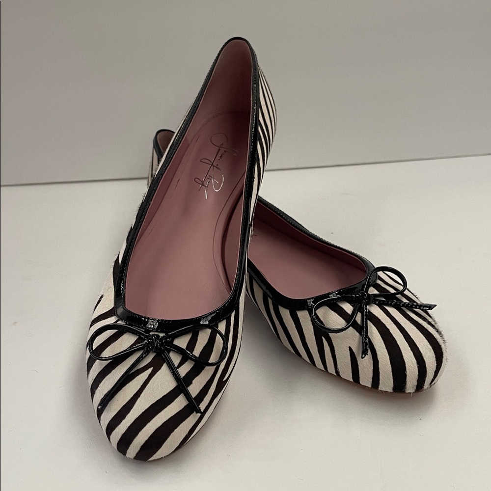 Shoes of Prey Zebra 🦓 Print Cow Hide Shoe